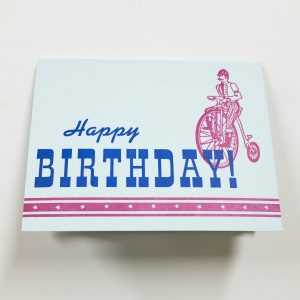 Happy Birthday A2 Note Card - Front