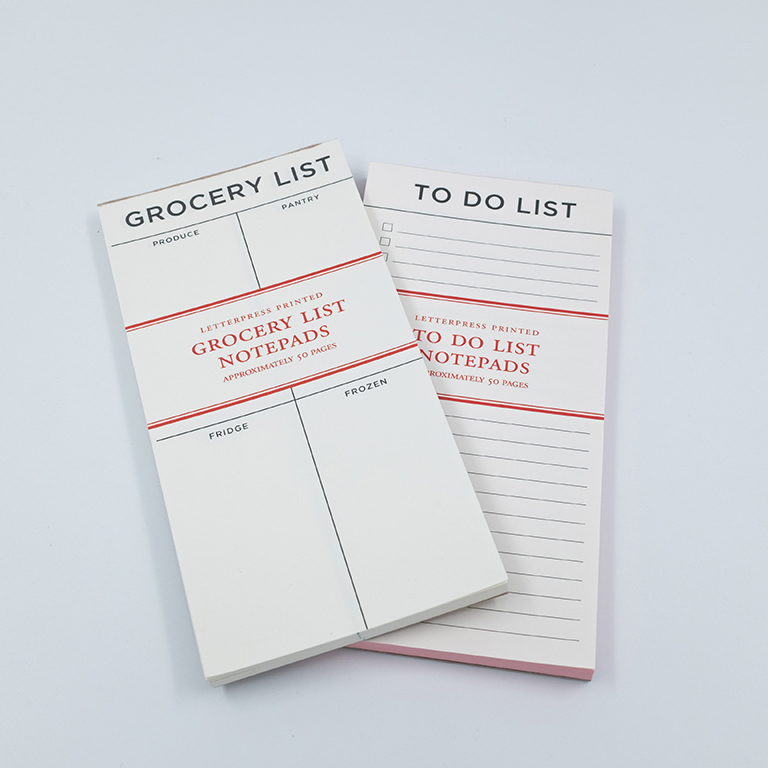 Productivity Pack - Grocery + To Do Notepad