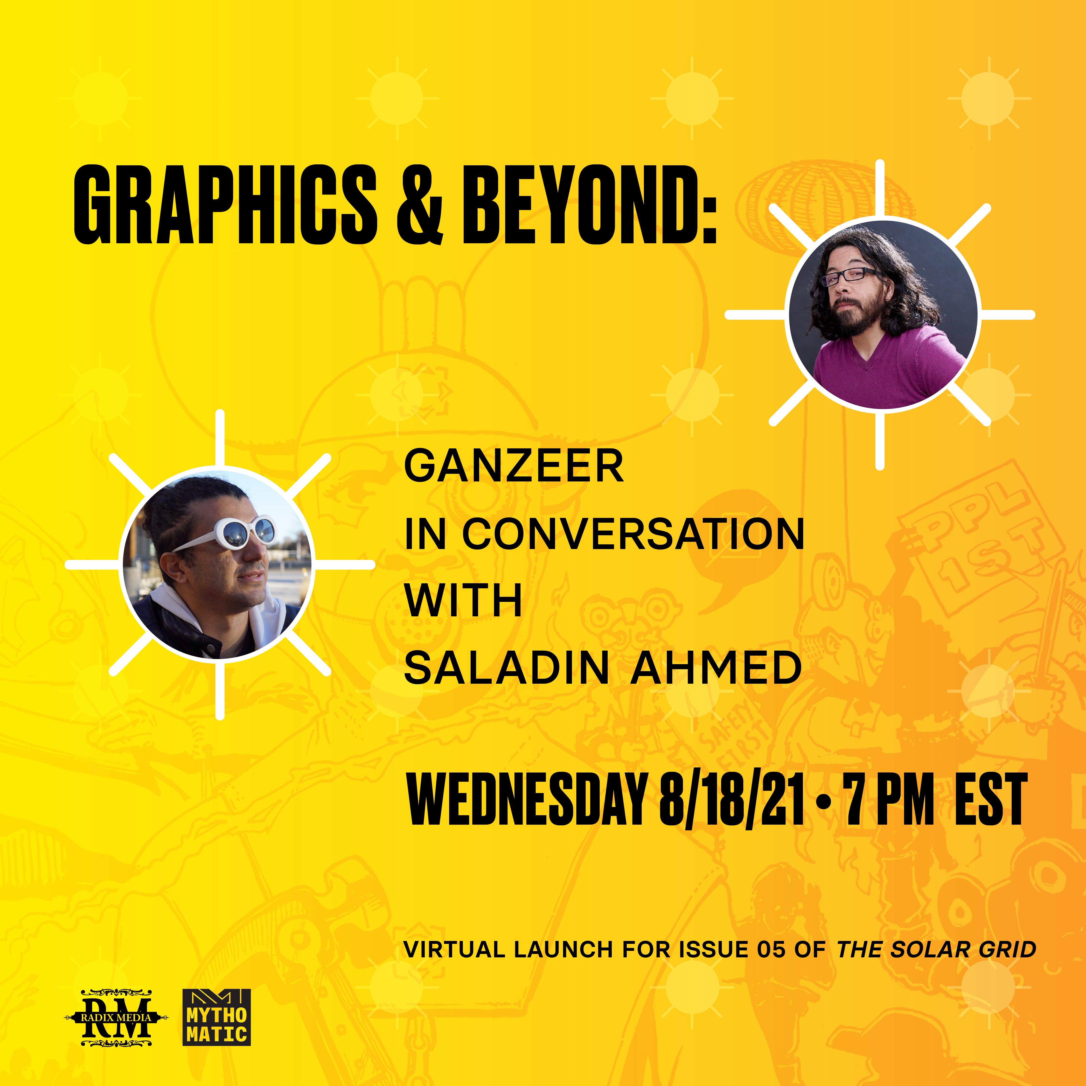 Graphics & Beyond: Ganzeer in Conversation with Saladin Ahmed